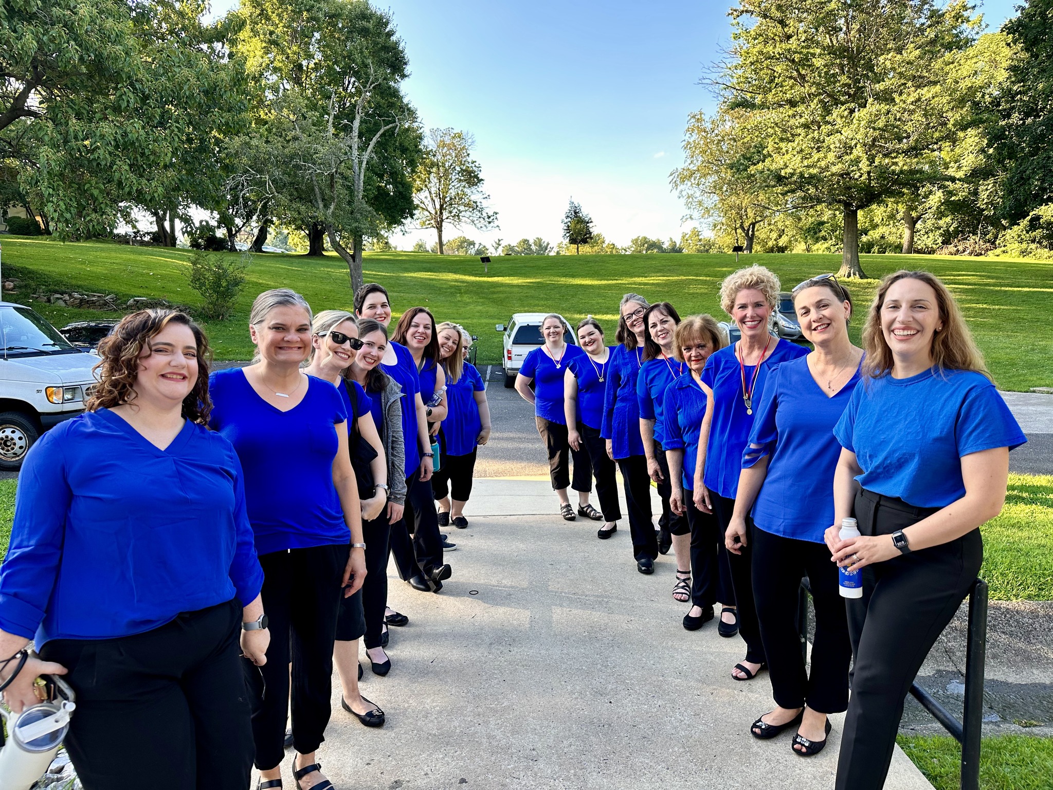 Rose Tree Park Harmony Singers We had a blast yesterday performing at Rose Tree Park! We were honored to perform two songs with The Mainliners Chorus  and to debut of our Rose Tree Harmony Gue